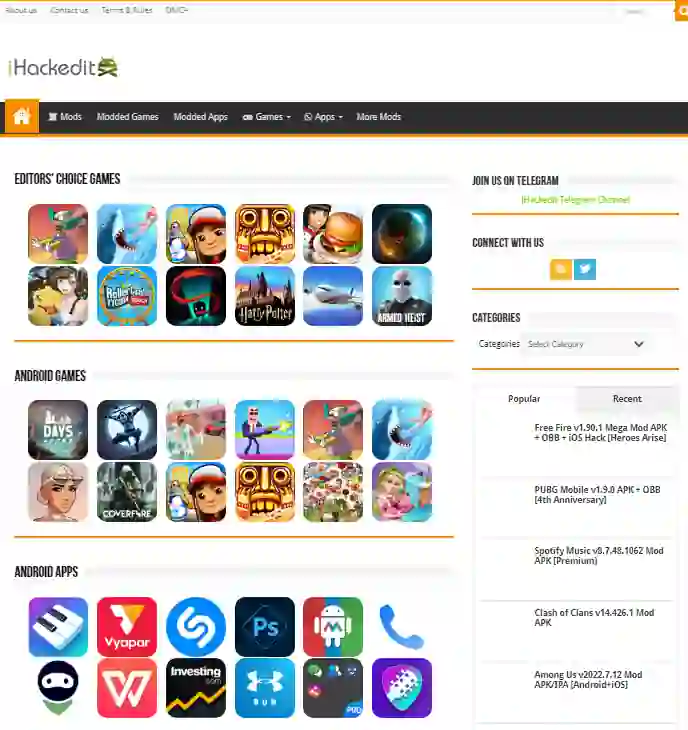 iHackEdit - Best Website to Download Cracked App for Android
