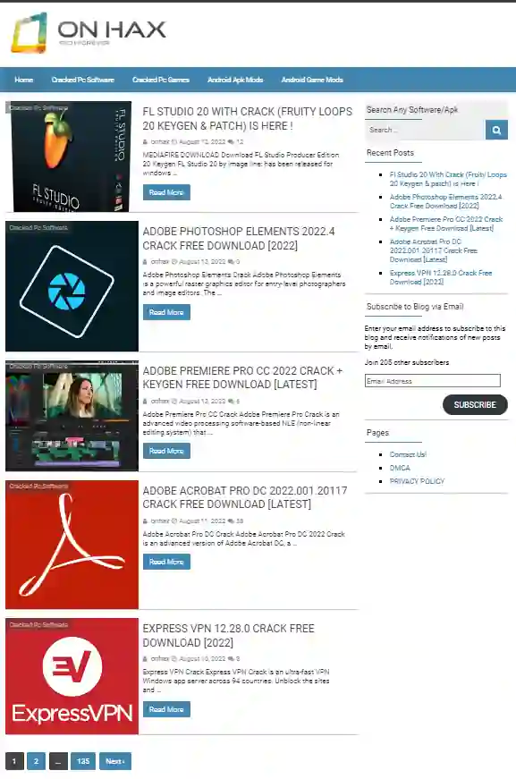 onHax - Best Website to Download Cracked App for Android