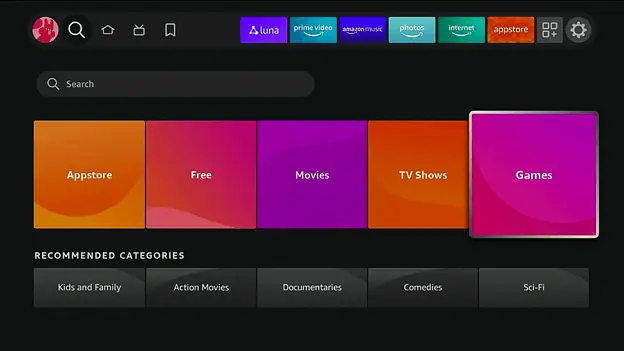 A New Games Hub Is Coming to Amazon's Fire TV