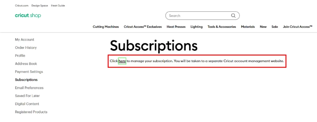 How to Cancel Cricut Access Subscription? - 4 Methods Cancel Cricut Access Subscription
