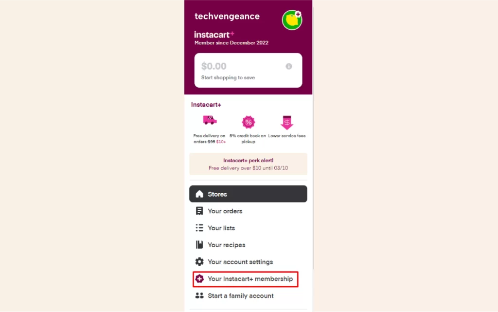 How to Cancel Instacart Subscription? - Complete Guide cancel instacart subscription