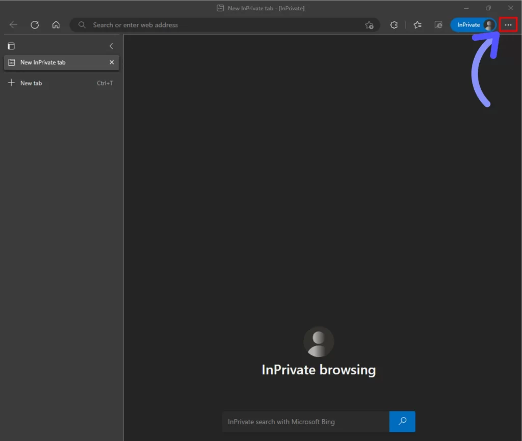 How to Clear Browser Cache on Microsoft Edge Click-on-the-3-vertical-dots-to-reveal-more-options-for-Microsoft-Edge