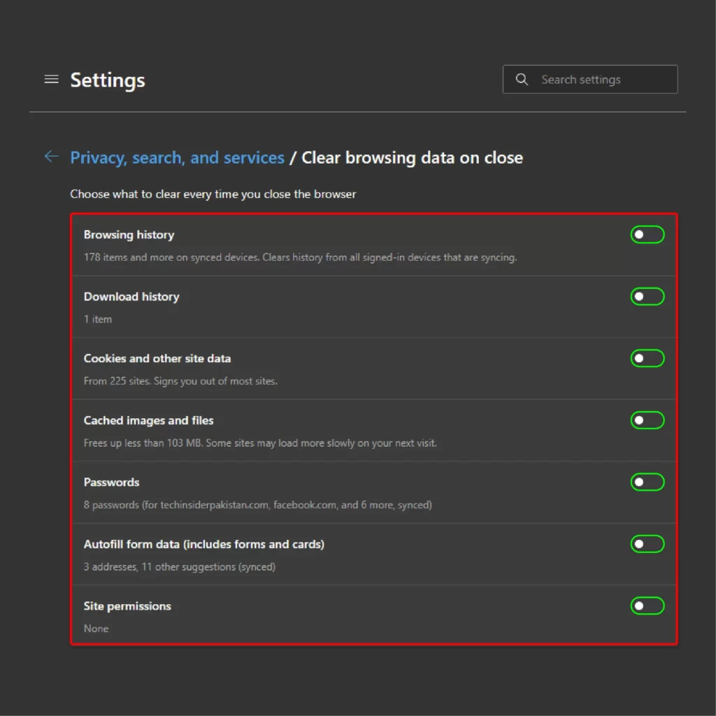 How to Clear Browser Cache on Microsoft Edge Configure Microsoft Edge to Clear Cahce Automatically