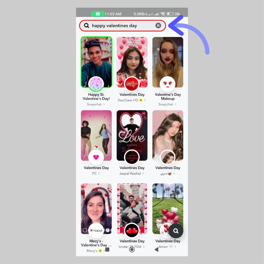 How To Get Happy Valentines Day Filter on Snapchat, TikTok, & Instagram Happy Valentine's Day filter