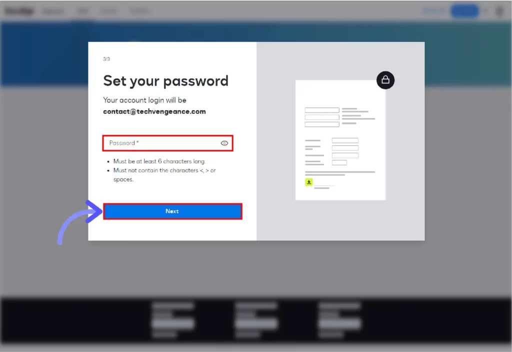How to Get DocuSign eSignature Free Trial next-enter-your-password-for-login