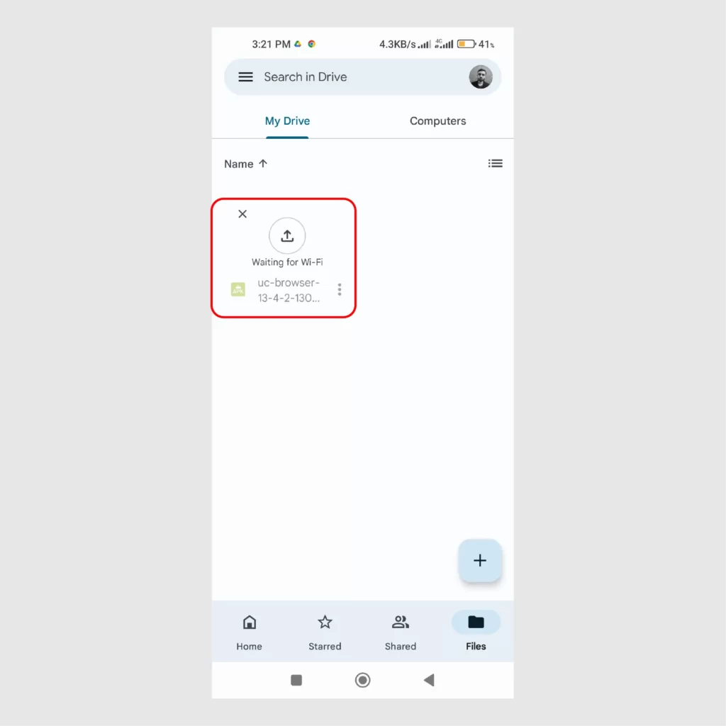Easy Installation Guide: How to Install UC Browser on Android Smart TV? Wait-foe-the-Upload-of-the-UC-Browser-APK-File
