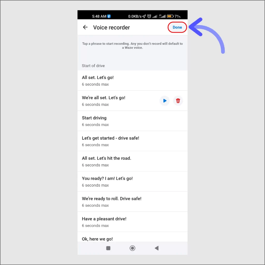 Download Waze Voices: 80+ Waze Voices After that Tap on Done button