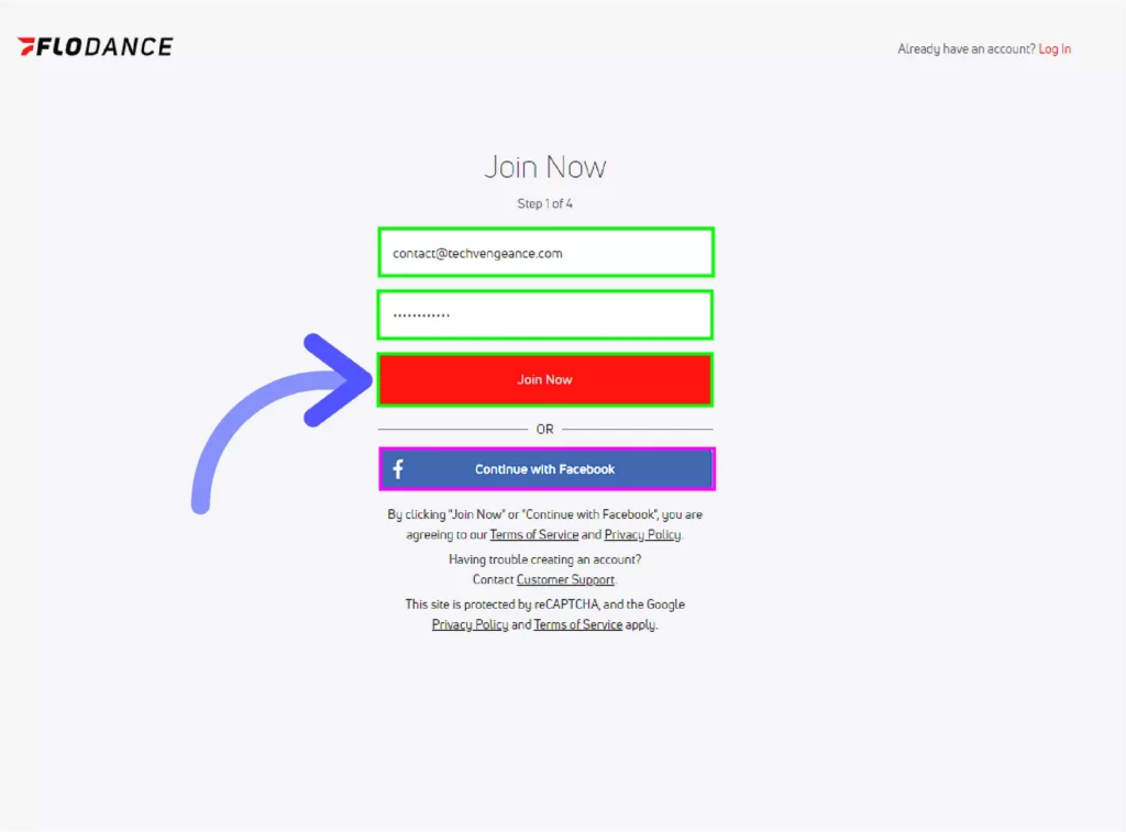 FloSports Free Trial: Does FloSports Offer Free Trial? enter your email address and password on FloSports website