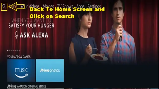 How to Download & Install SO Player on Firestick Device? (2024) Click on the Search option