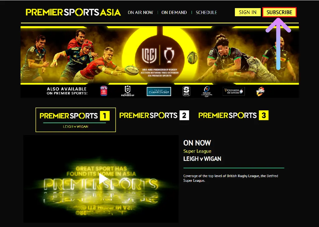 Is it Possible to Get a Premier Sports Free Trial? Click on SUBSCRIBE button to get started with Premier Sports Free Trial