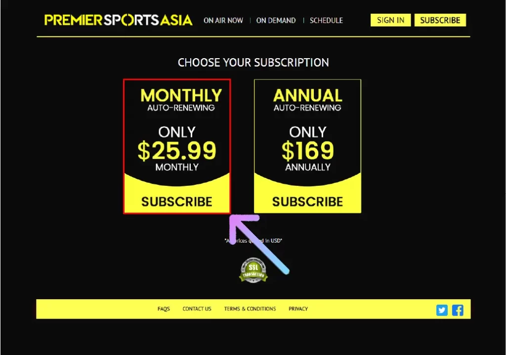 Is it Possible to Get a Premier Sports Free Trial? Select the Monthly Plan on Premier Sports Website