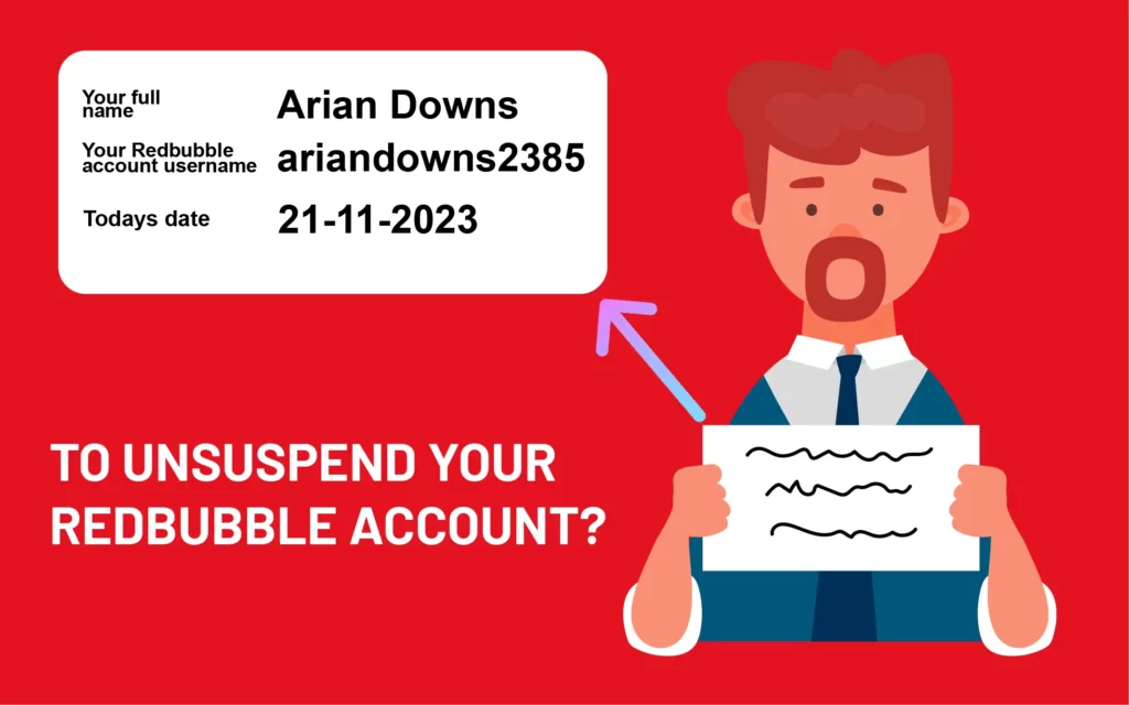 How to Get Your Redbubble Account Back? How to Unsuspend Redbubble account
