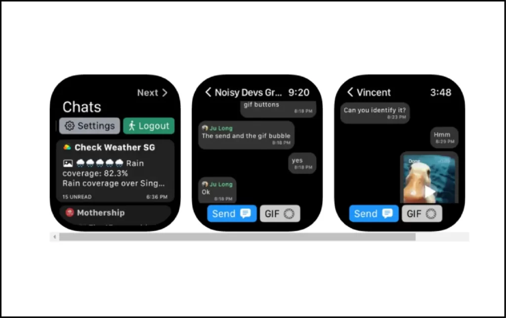 How to Get Telegram on Apple Watch in 2024? Pigeon app on Apple Watch