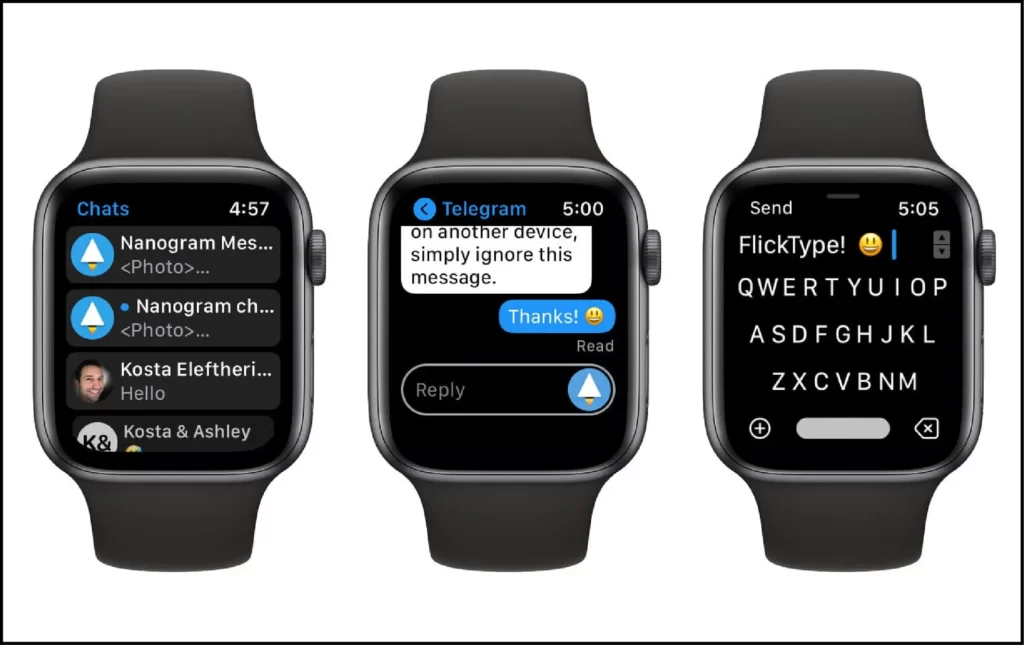 How to Get Telegram on Apple Watch in 2024? Talkgram on Apple Watch