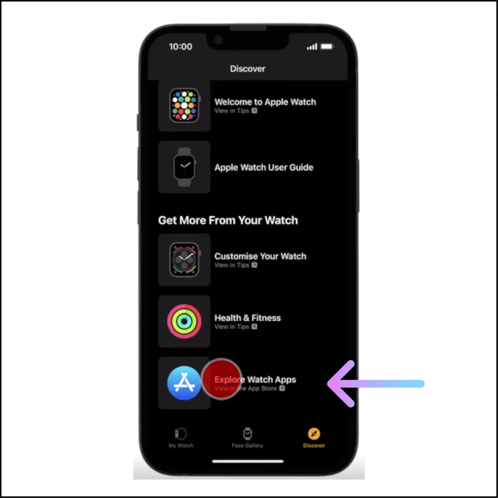 How to Get Telegram on Apple Watch in 2024? Then select the Explore Watch apps option