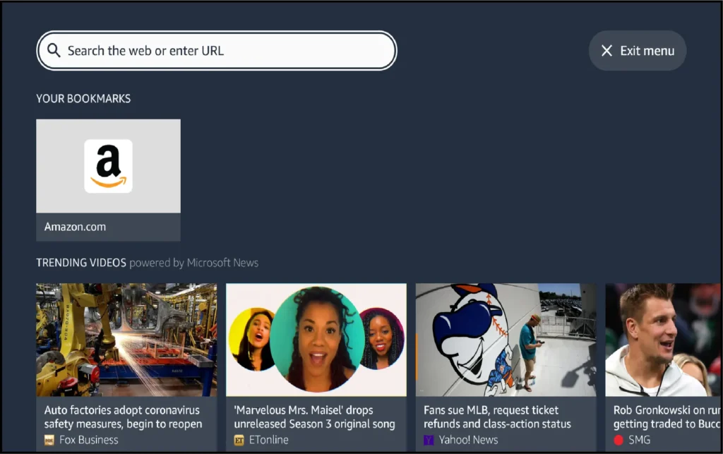 14 Best Web Browsers for Android TVs 2024? Amazon Silk browser for Android TV
