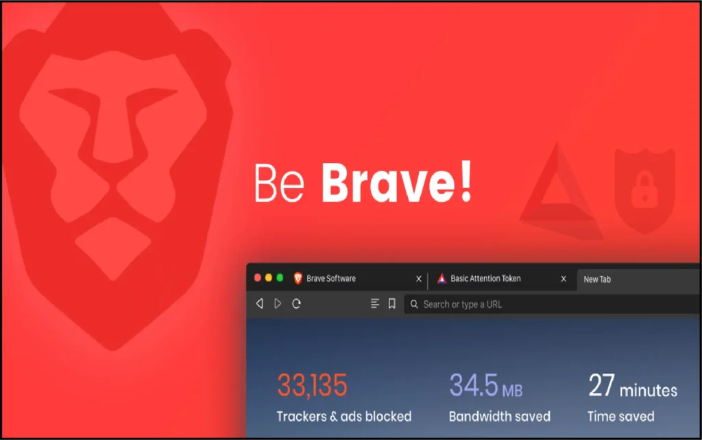 14 Best Web Browsers for Android TVs 2024? Brave browser for Android TV 1