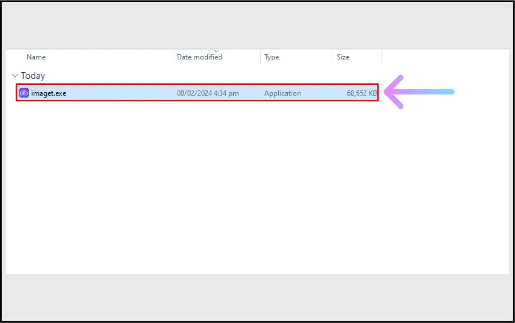 How to Download AliExpress Photos for Free 2024? Double click the imget exe file