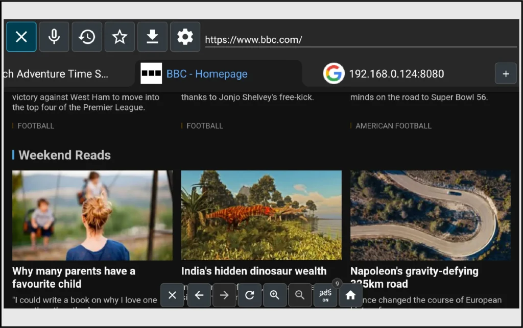 14 Best Web Browsers for Android TVs 2024? TV Bro Browser for Android TV